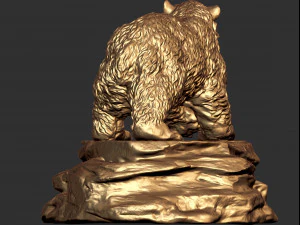 0126 bear model 3d print model 3D Print Model