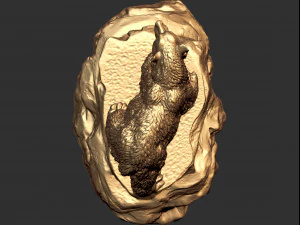 0126 bear model 3d print model 3D Print Model