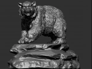 0126 bear model 3d print model 3D Print Model