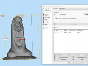 0136 bodhidharma monk ready for 3d print 3D Baskı Modeli