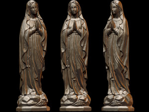 0138 saint mary model ready for 3d print Model do druku 3D