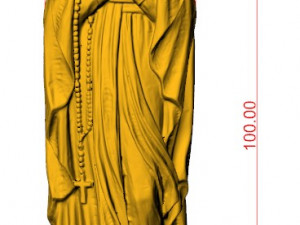 0138 saint mary model ready for 3d print Model do druku 3D
