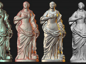 0140 saint catherine model ready for 3d print 3D Print Model