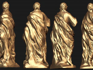 0140 saint catherine model ready for 3d print 3D Print Model