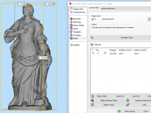 0140 saint catherine model ready for 3d print 3D Принт Модель