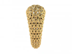 0141 custom pattern ring 1 3D Print Model