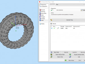 0141 custom pattern ring 1 Modello di stampa 3D