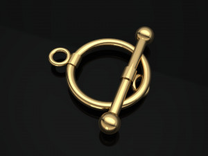 0145 jewellery accessories bracelet lock t clasps Modelo de Impressão 3D