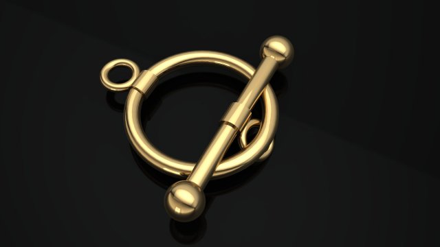 0145 jewellery accessories bracelet lock t clasps Modelo de Impressão 3D .c4d .max .obj .3ds .fbx .stl .blend 