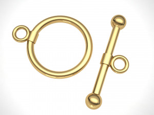 0145 jewellery accessories bracelet lock t clasps Modelo de Impressão 3D