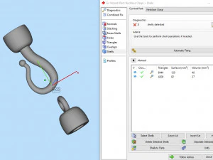 0146 jewellery accessories necklace clasp lock 3D Print Model