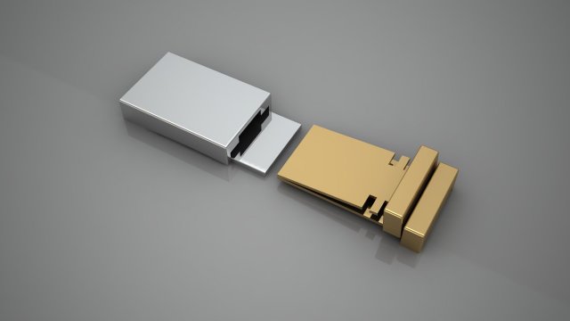 0147 jewelry accessories bracelet lock box Modelo de Impressão 3D .c4d .max .obj .3ds .fbx .stl .blend 