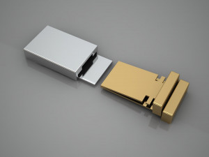 0147 jewelry accessories bracelet lock box 3D Print Model