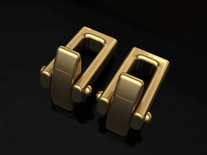 0148 cufflinks lock 1 3D Print Model