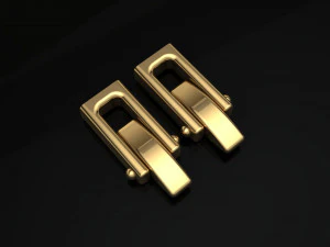 0148 cufflinks lock 1 3D Print Model
