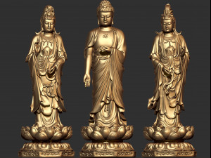 bodhisattva 001 3Dプリントモデル