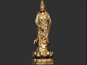 bodhisattva 001 3D Print Model