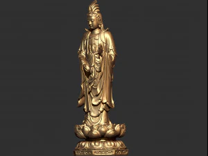 bodhisattva 001 3D Print Model