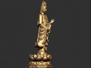 bodhisattva 001 3D Print Model