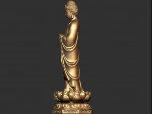 gautam buddha 006 3D Print Model
