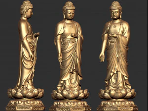 gautam buddha 006 3D Print Model