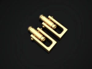 cufflinks lock 2 3D Print Model