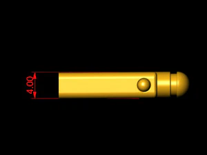 cufflinks lock 2 3D Print Model