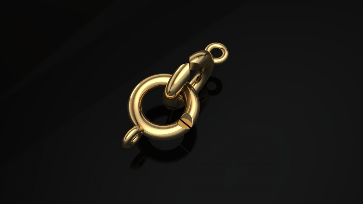 Pendant clasp 3D model 3D printable