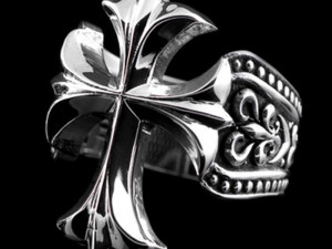 jesus cross plus ring 3D Baskı Modeli