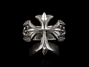 jesus cross plus ring 3D Baskı Modeli