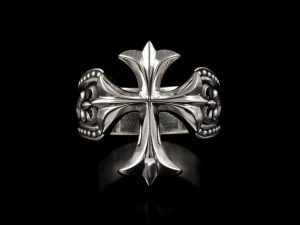 jesus cross plus ring 3D Print Model
