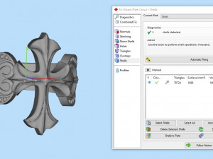 jesus cross plus ring 3D Baskı Modeli