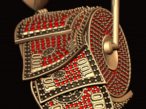 dollar diamond roll pendant 3D Принт Модель