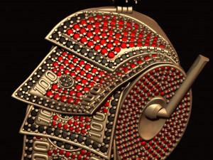 dollar diamond roll pendant 3D Принт Модель
