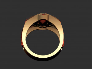 two dragon gateway ring 3D Принт Модель