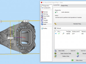 two dragon gateway ring 3D Принт Модель
