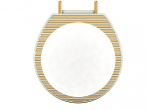 emerald ring with stripes 3D Принт Модель