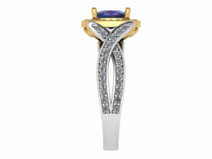engagement ring 001 3D-printmodel
