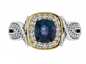 engagement ring 001 3D-printmodel