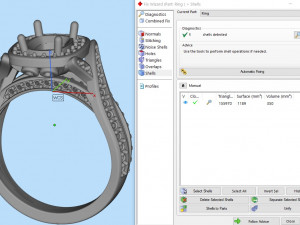 engagement ring 001 3D-printmodel