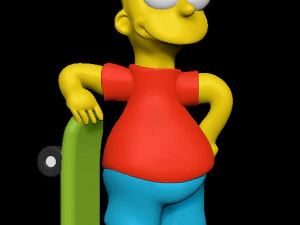 bart cartoon 3D Print Model