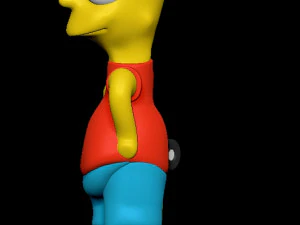 bart cartoon 3D Print Model