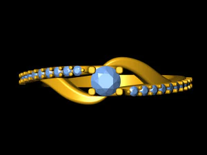 princess infinity ring 3D Print Model