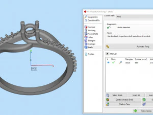 princess infinity ring 3D Print Model