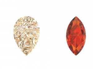 diamond and stone pack of 15 3D प्रिंट मॉडल
