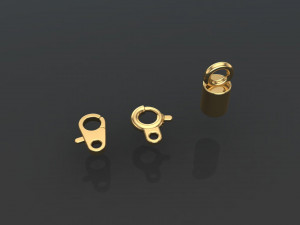 jewelry accessories bracelets lock and clasps collection 3D Принт Модель