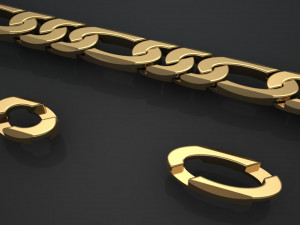 braslate chain 001 Modelo de Impressão 3D