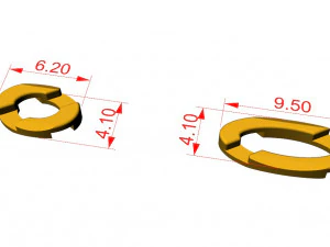 braslate chain 001 3D Print Model
