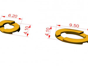 braslate chain 001 3D Print Model