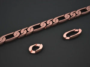 ブレスレットチェーン001 3Dプリントモデル